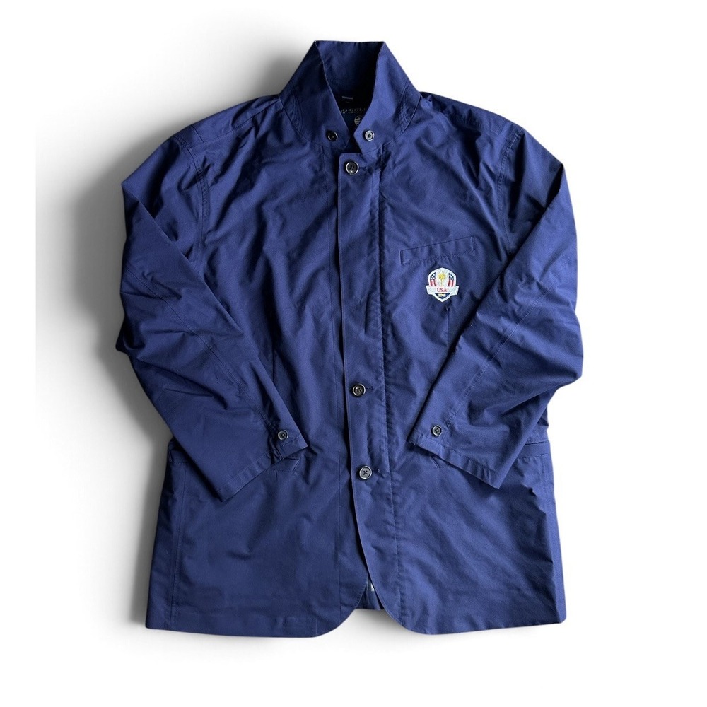 Polo Ralph Lauren Golf 2016 Ryder Cup Rain Blazer Jacket Coat Men's Size Large L